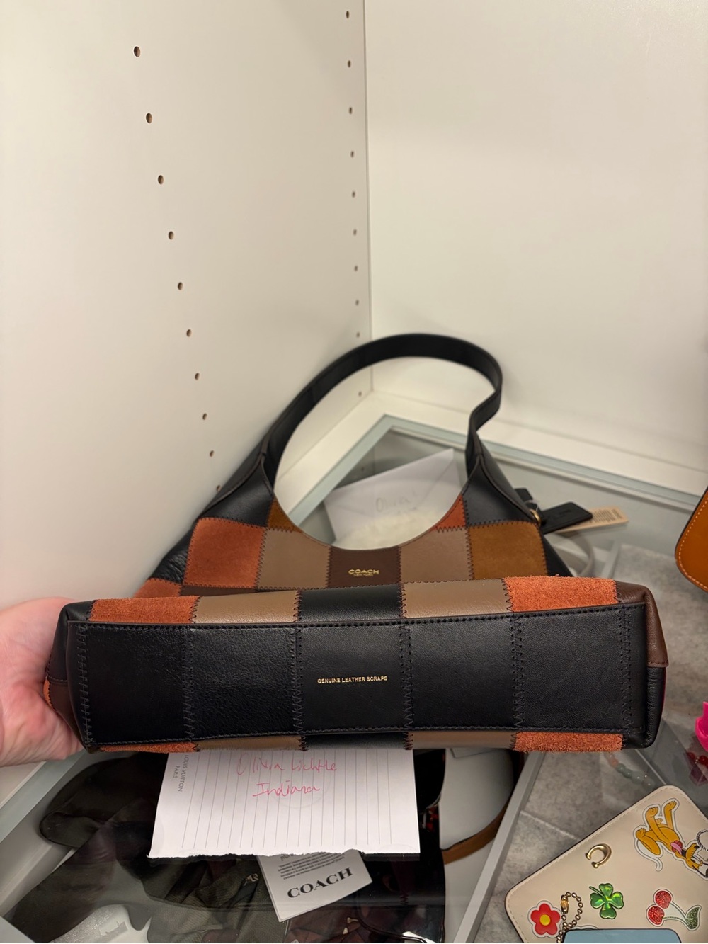 Coach Coachtopia Brooklyn 28 Clay Multi Shoulder Bag (the perfect fall bag!) NEW - Picture 12 of 15